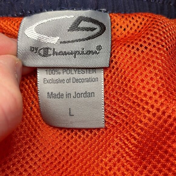 C9 by Champion- Swim Trunks- Neon Orange w/Pockets- Full Mesh Lining- Size Large - Picture 9 of 9